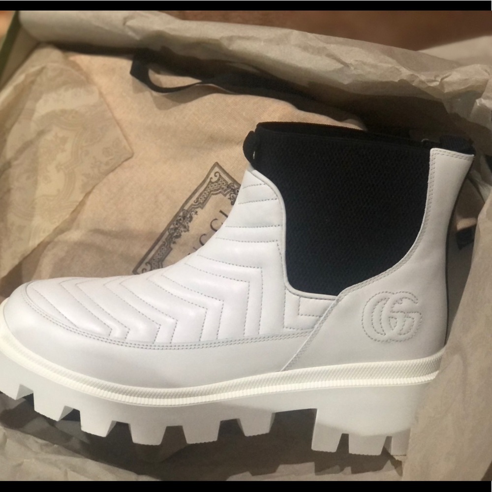 NWT Gucci Matelasse boots sz 41.5